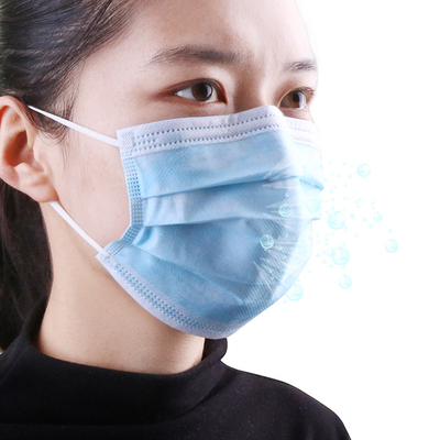 TUV Disposable Medical Consumables Nonwoven Fabric Medical Face Mask