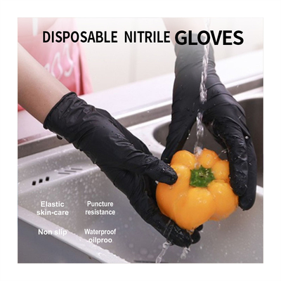 9 - 12inches Disposable Medical Consumables Nitrile Latex Powder Free Disposable Gloves