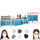 High Speed Kn95 Mask Making Machine 150 - 170pcs/Min Face Mask N95 Machine