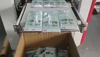 150pcs/Min Full Auto Face Mask Packaging Machine Horizontal Medical Mask Packaging Machine