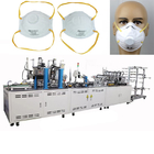 Full Automatic N95 Cup Mask Making Machine Ultrasonic PLC Control