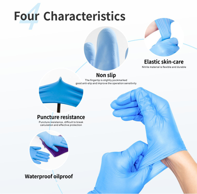 latex free gloves disposable latex household gloves latex surgical glove Customizable