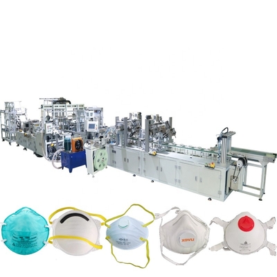 Global Warranty automatic n95 cup mask machine automatic mask production machine cup face mask machine