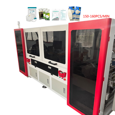 automatic medical mask packaging machine kf94 mask packing machine 3d mask packaging machine