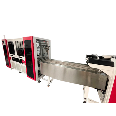 High speed 150 pcs/min KF94 Four-side sealing packaging machine face mask packaging machine fully automatic