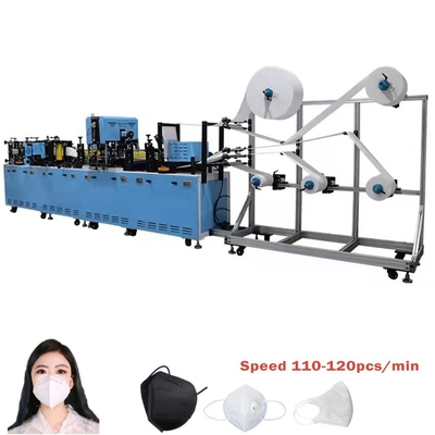 Fully Auto FFP2 KN95 Mask Machine 3D KN95 Face Mask Making Machine