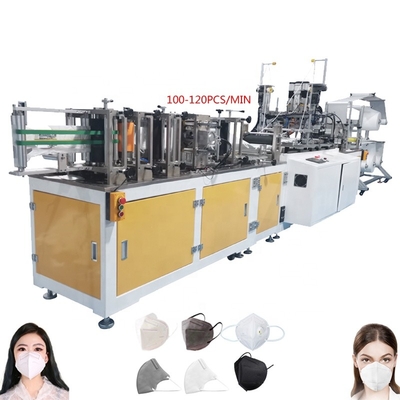 Automated 120pcs/Min KN95 Face Mask Making Machine