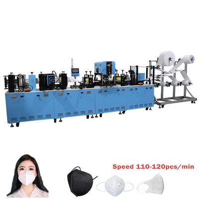 2D N95 Folded Disposable Mask Making Machine Fully Automatic disposable face mask machine automatic face mask machine