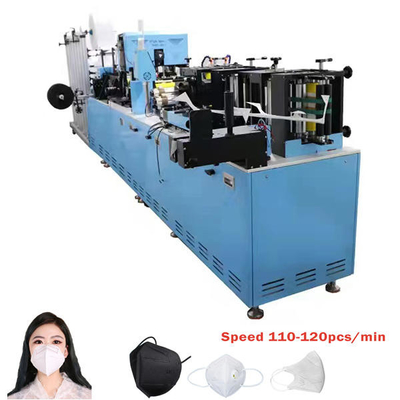 120pcs/Min 15Kw Antivirus KN95 Mask Machine Non Woven Fabric Line