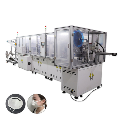 10-15pcs/Min Nonwoven Cupped Face Mask Machine Fully Automatic