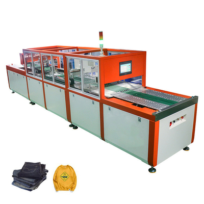 220VAC 0.2KW Iron And Clothes Folding Machine 600 Pieces / Hour High Efficiency