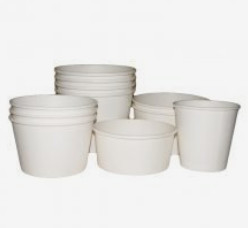 paper soup bowl white paper salad bowl rice paper water bowl compostable paper bowls